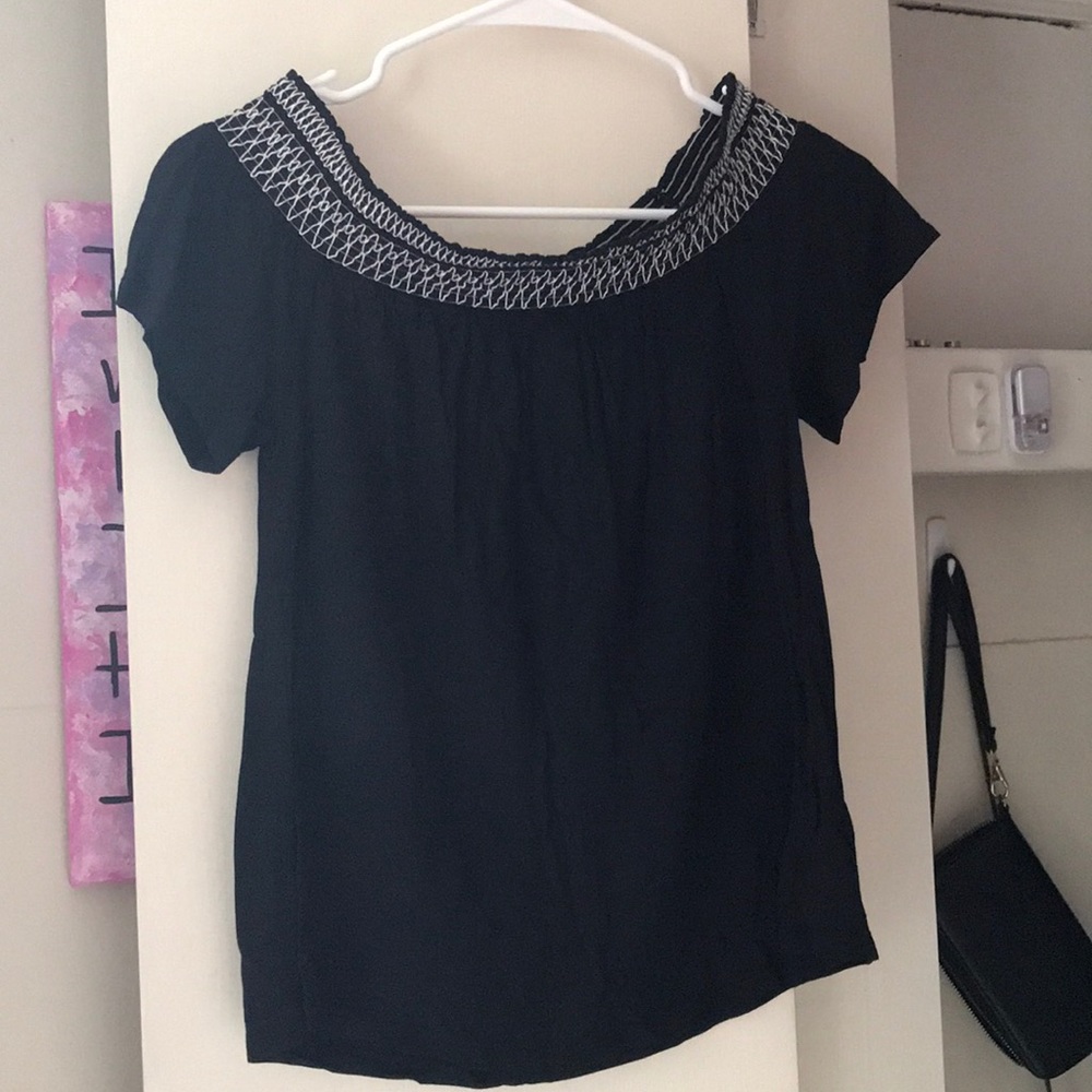 Cute off the shoulder shirt